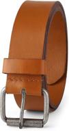 👔 distressed casual classic leather 7 998 size men's belt, perfect for accessorizing logo