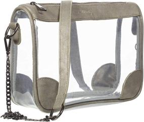 img 4 attached to 👜 Sporting Approved Women's Clarity Handbags & Wallets with Top-Handle Style