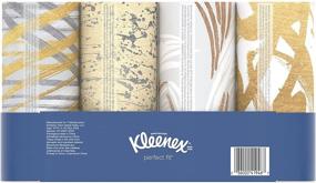 img 3 attached to 🚗 Kleenex Perfect Fit Facial Tissues: Convenient Car Tissues, 50 Tissues/Canister (4 Count)