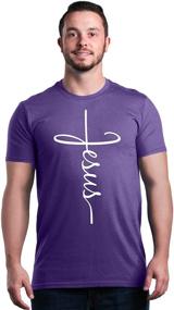 img 3 attached to 👕 Men's X-Large Jesus Cross T-Shirt by Shop4Ever, Clothing & Tanks