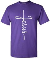 👕 men's x-large jesus cross t-shirt by shop4ever, clothing & tanks logo