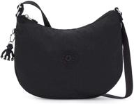 kipling samanthina crossbody black noir logo