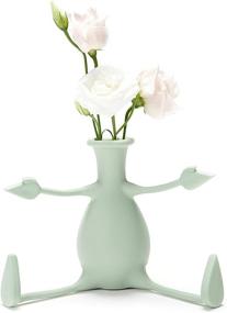 img 4 attached to 🌿 Florino – Stylish Flower Vase for Modern Home Décor & Unique Gifts by Peleg Design (Mint)