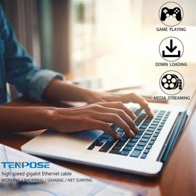 img 2 attached to Seamless Ethernet 💻 Connectivity with TENPOSE Snagless Connectors