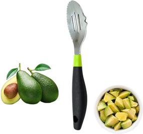 img 2 attached to Efficient 3-in-1 Avocado Tool - 🥑 Remove Pits, Cut & Scoop - 1 Pack