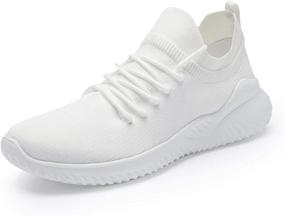 img 4 attached to 👟 YPK Fashion Sneakers Trainers MA01Grey Men's Athletic Shoes