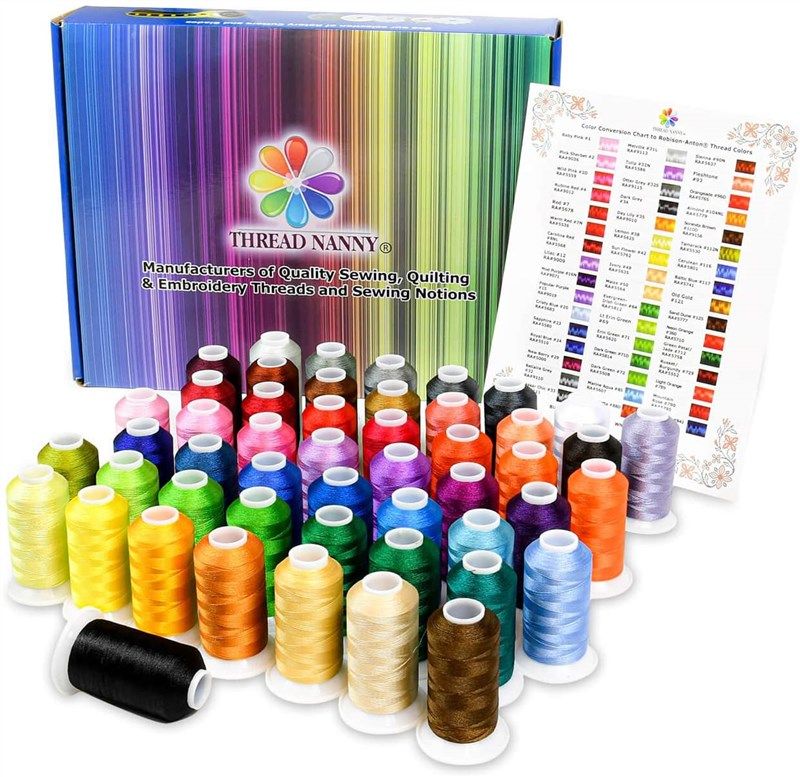 threadnanny polyester embroidery babylock husqvarna 로고