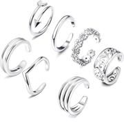 besteel rings women adjustable jewelry logo