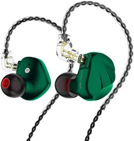 img 4 attached to Earphone Dual Magnet Earphones Monitor Magnesium Headphones