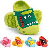 🦖 dinosaur slippers for toddlers: cartoon boys' shoes by rjvw logo