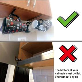 img 3 attached to 🔧 Space-Saving Adhesive Cup Holder: Under Cabinet Organizing Solution