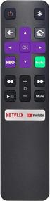 img 1 attached to Effortless Roku TV Remote Replacement: TCL, Sanyo, Hisense, Onn, Philips, JVC - No Programming Required!