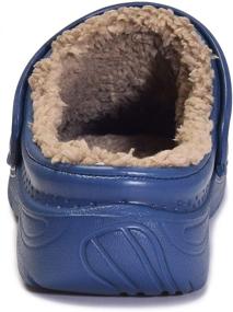 img 1 attached to 🎄 Eagsouni Christmas Slippers: Waterproof Outdoor Men's Shoes for Mules & Clogs - Durable & Festive Footwear