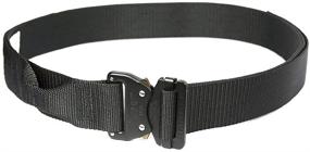 img 4 attached to 🎖️ Enhance Your Tactical Gear with Fusion Tactical Military Police Riggers Men's Belt Accessories