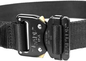 img 3 attached to 🎖️ Enhance Your Tactical Gear with Fusion Tactical Military Police Riggers Men's Belt Accessories