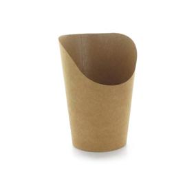 img 4 attached to PackNWood 210GSP49BR Kraft Wrap Cup