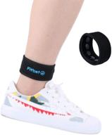 fitbst breathable ankle band: adjustable strap for fitbit/garmin/mi band fitness trackers with mesh pouch логотип