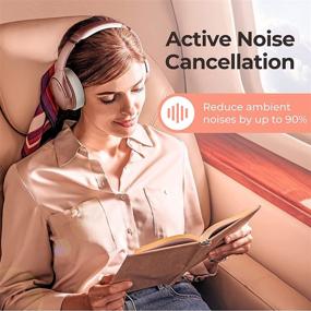 img 3 attached to Cancelling Headphones Playtime Wireless Microphone Headphones