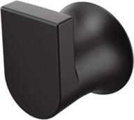 🖤 moen bh3803bl genta modern robe hook: sleek matte black design for stylish bathrooms logo