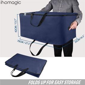 img 3 attached to IHOMAGIC Containers Organizers Polyester Resistant