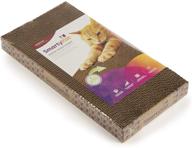 🐱 smartykat super scratcher: catnip-infused corrugated cardboard scratch pads - long lasting & reversible logo