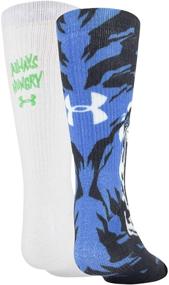 img 3 attached to 🧦 Comfortable & Stylish: Under Armour Youth Novelty Crew Socks, 2-Pairs