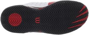 img 1 attached to 🎾 Unleash Your Child's Inner Tennis Champ with Wilson Kids' Tour Fantom Tennis Shoe
