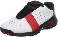 πΎ unleash your child's inner tennis champ with wilson kids' tour fantom tennis shoe logo