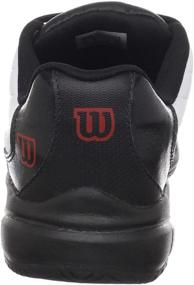 img 2 attached to 🎾 Unleash Your Child's Inner Tennis Champ with Wilson Kids' Tour Fantom Tennis Shoe