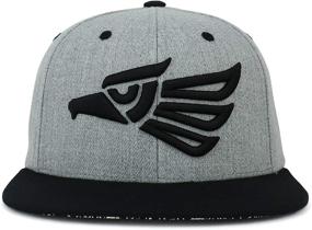 img 3 attached to Trendy Apparel Shop Embroidered Snapback Sports & Fitness in Team Sports