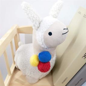 img 1 attached to Decorative Fabric Animal Door Stopper - Perfect Alpaca Lover Gift, Book Stopper, Wall Protector, Anti-Collision Solution