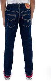 img 1 attached to 👖 Levi's Boys' 512 Slim Taper Fit Performance Jeans: Stylish and High-Performing Denims for Active Boys
