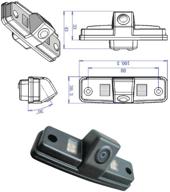 камера заднего вида thecoolcube rear view ccd car для subaru forester outback impreza sedan - улучшенное помощное средство для парковки задним ходом. логотип