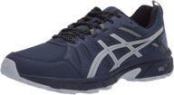 asics gel venture running shoes: classic men's athletic footwear with enhanced gel technology логотип