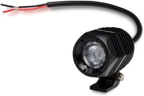 img 2 attached to 🔦 Handster Compact 2" 10W CREE XM-L2 LED Pod Light 2PCS CNC Aluminum Housing Spot Beam Driving Lights Super Bright Work Light for Motorcycle 4x4 Off Road Boat and Heavy Duty