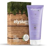 elysium baby moisturizer with aloe vera & green tea: organic calming & soothing face and body cream for newborns, toddlers, and kids - hypoallergenic, vegan, natural baby lotion logo