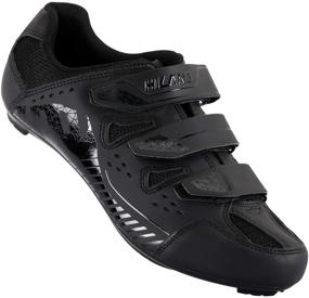 img 4 attached to Men's Athletic Shoes - Ciclismo Compatible Cleated Cycling Bicycle Footwear