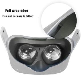 img 3 attached to TATACO Oculus Quest 2 VR Shell Silicone Face Protector Cover - Sweat-Proof