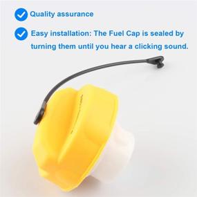 img 2 attached to E85 Gas Cap Replacement – Compatible with Chrysler Dodge Vehicles: 2008-2016 Town & Country, 2007-2009 Commander Grand Cherokee, 2008-2019 Grand Caravan, 2013-2016 Dart, and More