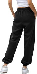 img 1 attached to Women's Sweatpants with Pockets - 👖 VINMEN Cinch Bottom Design for Enhanced Comfort