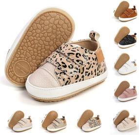 img 4 attached to TAREYKA Sneakers Anti Slip Newborn Toddler Apparel & Accessories Baby Girls in Shoes