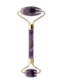 img 4 attached to Amethyst Roller by Esmee Luxury: 💎 Natural Anti-aging Facial Massager for Face and Eyes