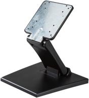 🖥️ wearson adjustable lcd monitor stand mount with vesa hole - foldable desk stand in black - 75x75mm and 100x100mm logo