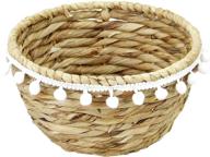 📦 rataboo wicker hyacinth storage baskets with enhanced seo logo