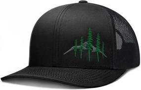 img 4 attached to 🧢 Discover the Perfect Adventure Companion: LARIX Trucker Hat, Wild Mountain