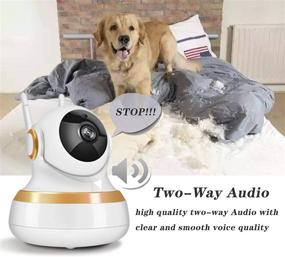 img 2 attached to Vinsion HD 1080p Pet Camera: Ultimate Indoor Monitoring Solution with Night Vision, Two-Way Audio, and Motion Detection!