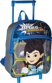 img 4 attached to 🎒 Explore Tomorrowland with the Disney Miles Rolling Backpack