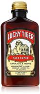 🐯 lucky tiger face scrub: achieve a fresh and rejuvenated look with 5 ounce formula! logo