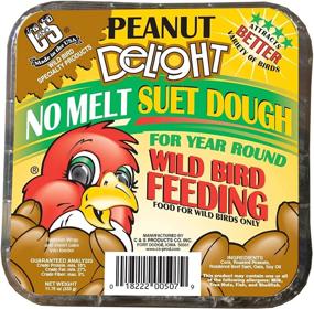 img 4 attached to C&S Peanut Delight No Melt Suet Dough - 12 Pack, 11.75 Oz