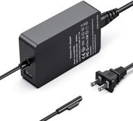 💡 44w 15v 2.58a surface charger power supply adapter - compatible with surface pro 3, pro 4, pro 5, pro 6, pro 7, surface pro laptop 1/2/3, surface go, and surface book logo